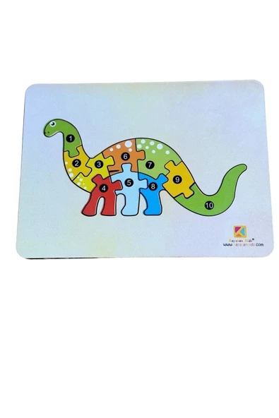 kayasan kids Ejderha Numaralı Puzzle - Resim 2
