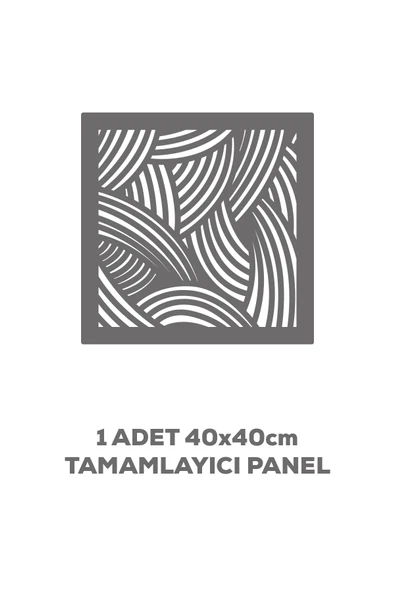 standarts Makta - 1 Adet - Paravan Seti Tamamlayıcı Tek Panel ürün görseli 1