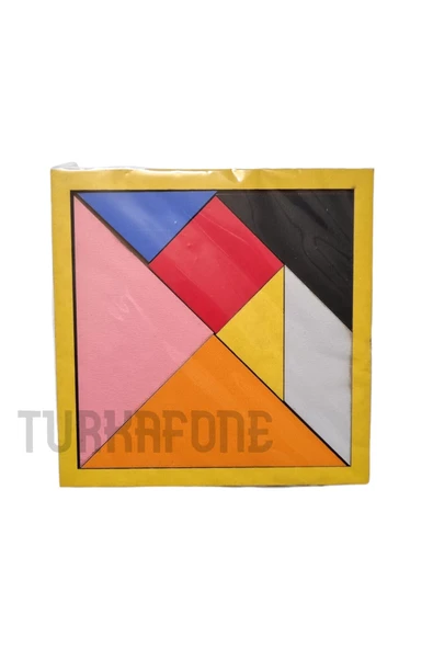 Okçu Ahşap Tangram Oyuncak 1 Adet - Resim 5