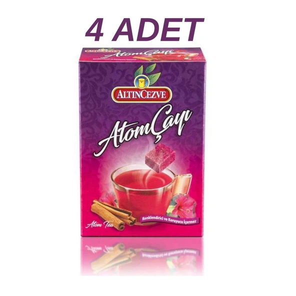 Atom Küp Çayı 140 Gr 50 Adet ( 4 adet ) ürün görseli 1