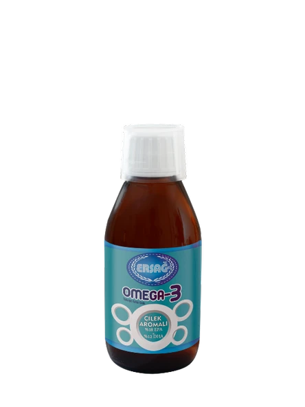 Ersağ Omega 3 Sıvı (Çilek Aromalı) ürün görseli 1