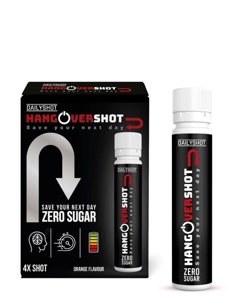 Dailyshot Hangovershot Save Your Next Day Zero Sugar 4 Shot ürün görseli 1