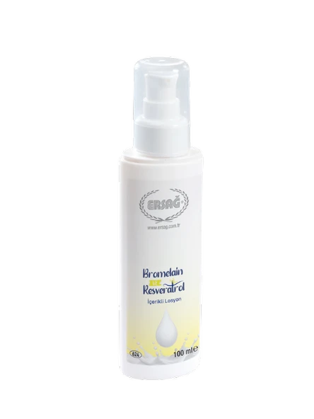 Ersağ Bromelain ve Resveratrol İçerikli Losyon 100ml ürün görseli 1