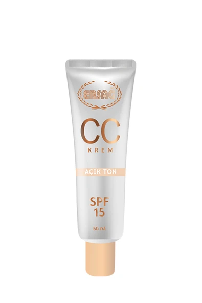 Ersağ CC Krem Açık Ton 50ml ürün görseli 1