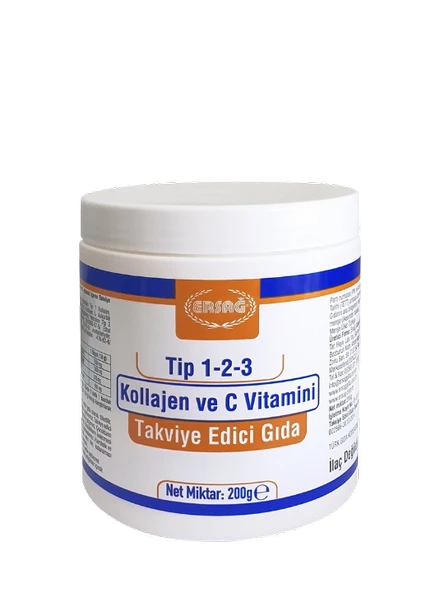Ersağ Tip 1-2-3 Kollajen ve C Vitamini ürün görseli 1