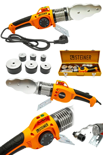 STEİNER Profesyonel 1000 Watt Pprc Pvc Boru Kaynak Makinesi ürün görseli 1