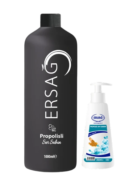 Ersağ Aparatlı Propolisli Sıvı El Sabunu 1000ml ürün görseli 1