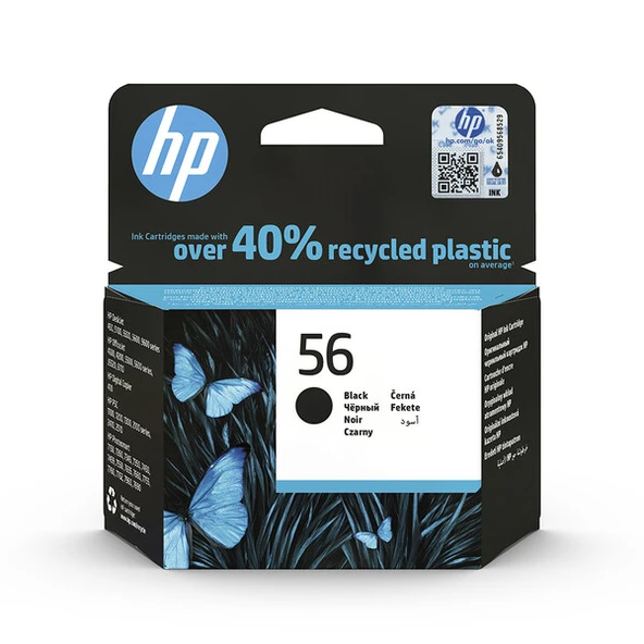 HP C6656AE (56) ORJİNAL BLACK KARTUŞ ürün görseli 1
