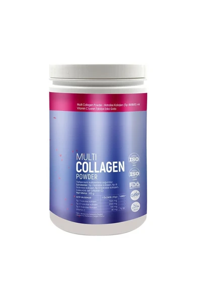 VOONKA MULTİ COLLAGEN POWDER 300 GR - Resim 3
