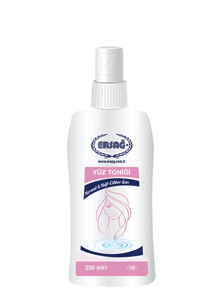 Ersağ Yüz Toniği (Normal Yağlı Ciltler İçin) 200ml ürün görseli 1