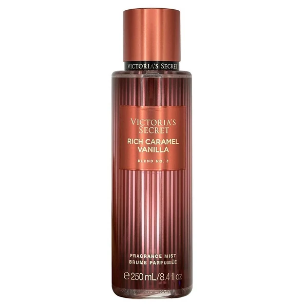 Victoria's Secret Rich Caramel Vanilla Fragrance Mist 250 ml Kadın Vücut Spreyi ürün görseli 1