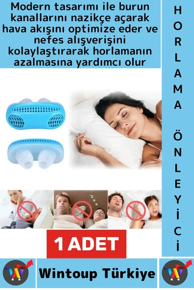 #HorlamaÖnleyici Rahat Nefes Alıp Verme Uyku Seyahat Horlama Azaltıcı Önleyici Burun Delik Aparatı ürün görseli 1