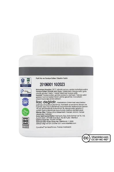 Voonka Next Keratin Complex 60 Tablet - Resim 3