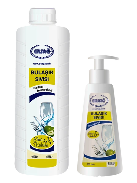 Ersağ Aparatlı Elmalı Bulaşık Sıvısı 1000ml ürün görseli 1
