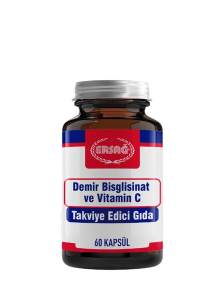 Ersağ Demir Bisglisinat ve Vitamin C ürün görseli 1