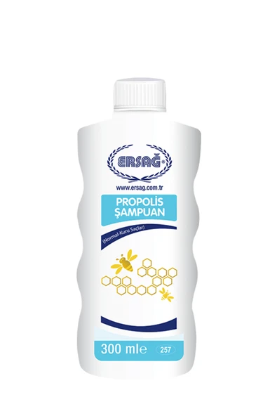 Ersağ Propolisli Şampuan (Normal-Kuru Saçlar) 300ml ürün görseli 1