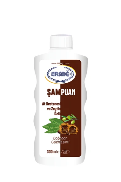 Ersağ At Kestanesi ve Zeytin Özlü Şampuan 300ml ürün görseli 1