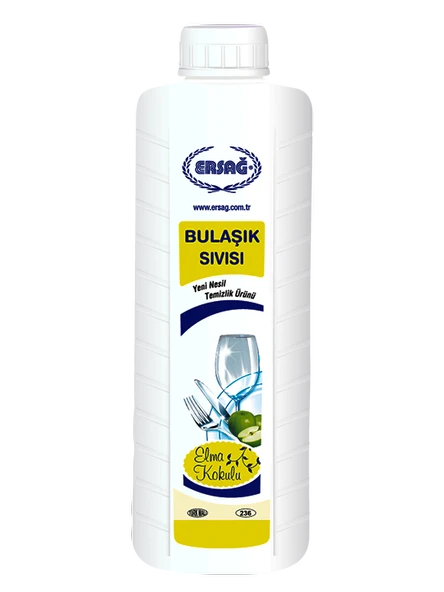 Ersağ Bulaşık Sıvısı (Elma Kokulu) 1000ml ürün görseli 1