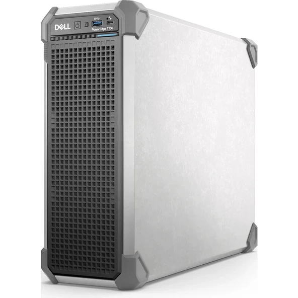 DELL T160 SPL1 6315P 64GB DDR5 UDIMM-2X1.92TB SSD-2TB SATA- 300w 5U Tower Sunucu ürün görseli 1
