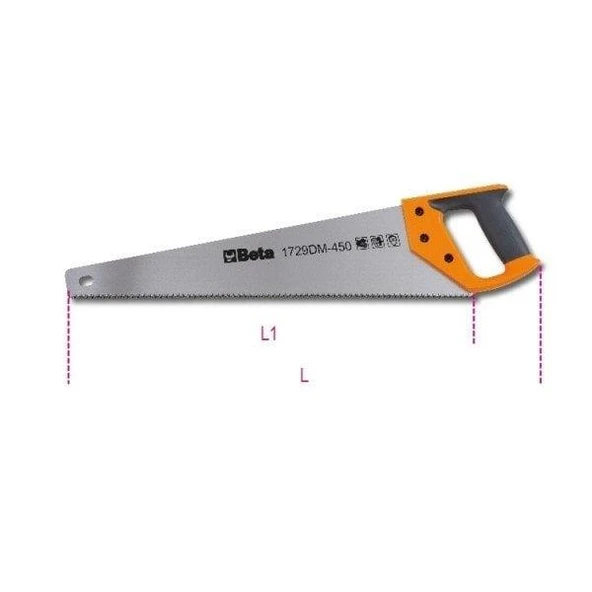 Beta Ağaç El Testeresi 1729DM - 450 mm ürün görseli 1