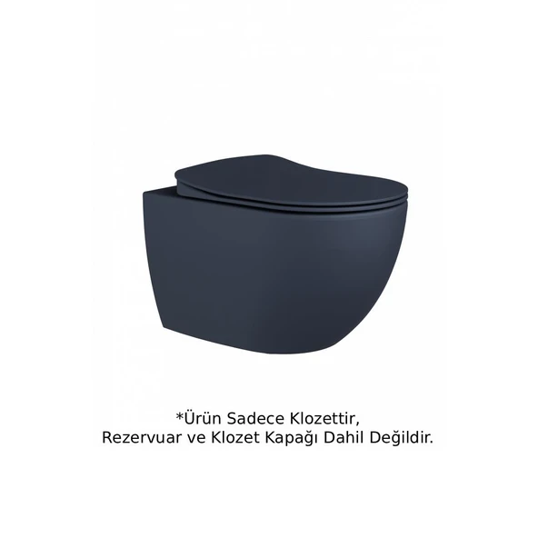 Creavit FE322 Rim-Off Asma Klozet Basalt Mat ürün görseli 1