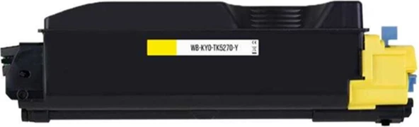 Tecprint Colorful Toner Kyocera TK-5270 Sarı Muadil Toner ürün görseli 1
