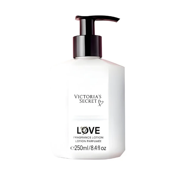 Victoria's Secret Love Fragrance Lotion 250 ml Kadın Vücut Losyonu ürün görseli 1