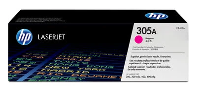 HP CE-413A KIRMIZI ORJİNAL TONER 305A (2,6K) ürün görseli 1
