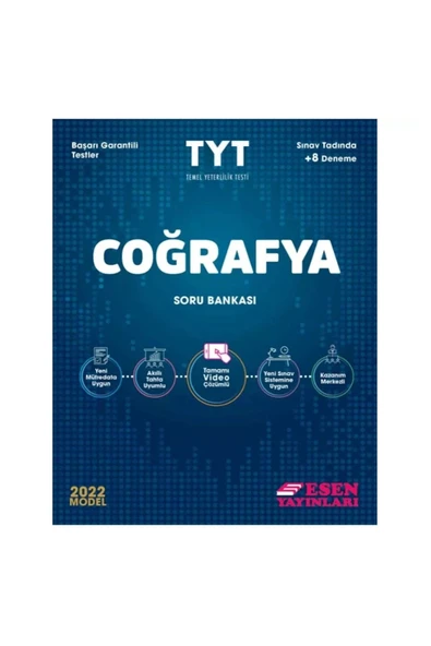 Esen Tyt Coğrafya Soru Bankası ürün görseli 1