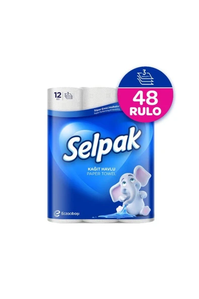 Selpak Havlu 12 Li X 4 Adet ürün görseli 1