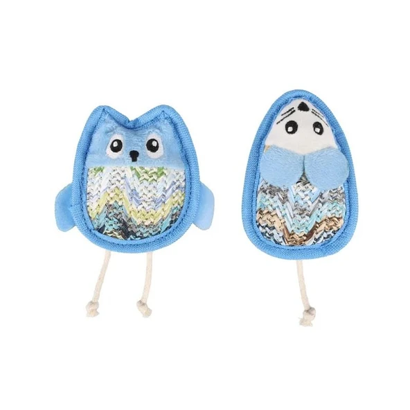 Flamingo Kagra Canipli Mini Peluş Fare-Baykuş Oyuncak ürün görseli 1
