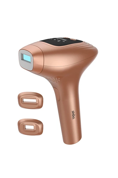 Sinbo SEL-6047 IPL Rose Gold 999.999 Atım - Buz Soğutmalı Epilasyon Cihazı – 9 Güç Seviyesi, Tüm Vücut Kullanım, Ev Tipi Kalıcı Epilasyon ürün görseli 1