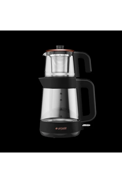 Arçelik Cm 6964 S Resital Siyah 1900 W Cam Demlikli Çay Makinesi ürün görseli 1