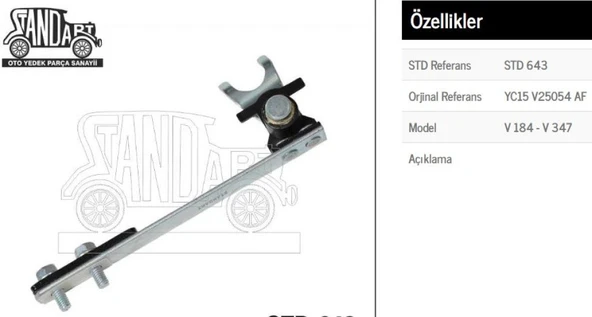 Orta Kapı Gergisi Transit V184 ürün görseli 1