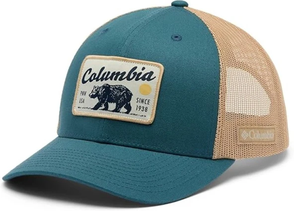 Columbia PFG Logo Mesh Ball Cap Unisex Şapka CU9186 ürün görseli 1