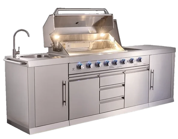 Berfmann 6+2 Barbekülü Outdoor Mutfak ürün görseli 1