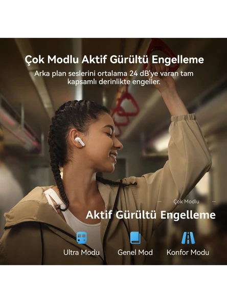 Huawei Freebuds SE 4 Beyaz - Resim 6