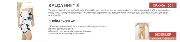 Orlex Kalça Breysi ORX-KA1001 - Resim 2