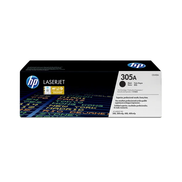 HP CE-410A SİYAH ORJİNAL TONER 305A (2,2K) ürün görseli 1