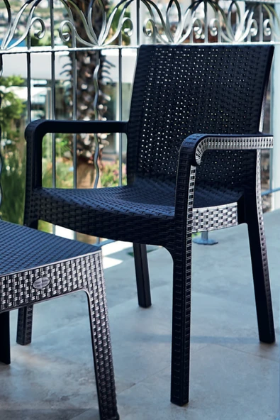 RETRO ART Markiz Rattan Koltuk | 6lı Set Hk-700 ürün görseli 1