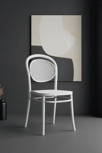RETRO ART Pluto 2’li Kolsuz Kafe Sandalyesi | Bahçe, Balkon ve Teras İçin ürün görseli 1