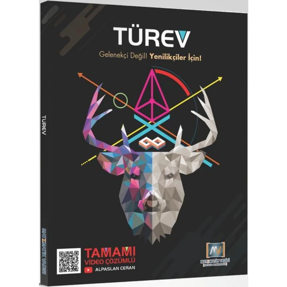 Türev Tamamı Video Çözümlü Soru Bankası-TYT DENEME HEDİYELİ!! ürün görseli 1