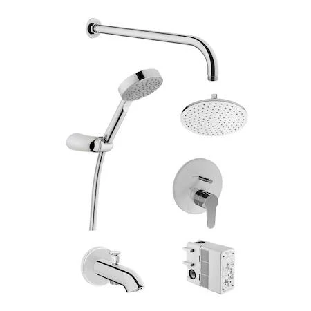 Artema Win S Ankastre Tepe, Banyo Mafsallı Duş Seti A49247 ürün görseli 1