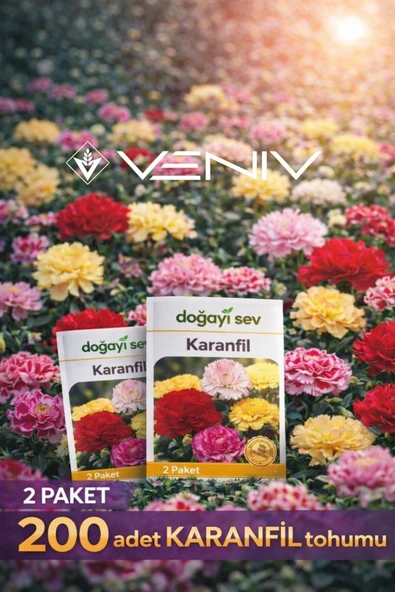 200 Adet Karanfil Tohumu - 2 Paket ürün görseli 1