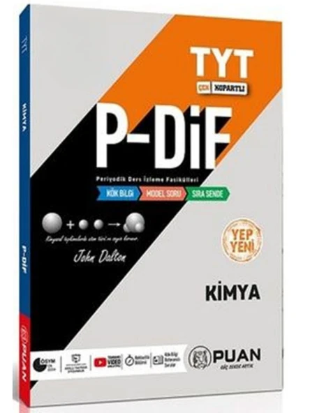 Puan Tyt Kimya Pdif Konu Anlatım Fasikülleri ürün görseli 1