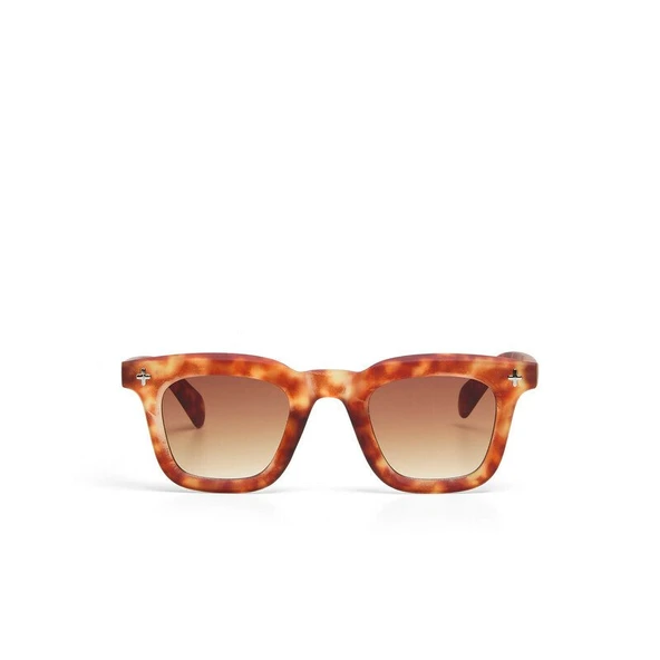 Okkia Firenze Unisex Güneş Gözlüğü Sahara Havana / Lens: Kahverengi Gradyan ürün görseli 1