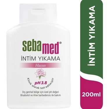 SEBAMED İNTİM YIKAMA JELİ PH3.8 200 ML ürün görseli 1