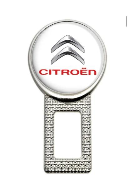 CİTRÖEN METAL KEMER GÖRSELİ 2 ADET ÇİFT YÖNLÜDÜR LOGOSU ürün görseli 1