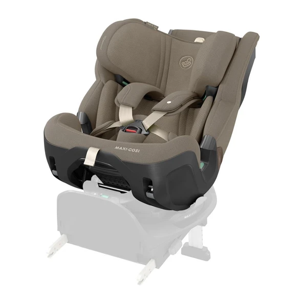 Maxi-Cosi Pearl XL Slide Pro Kızaklı Araç Dışına Çıkabilen 360 Dönüş Bazası Ayrılabilen 5-36 Kg Bebek Oto Koltuğu Authentic Truffle ürün görseli 1