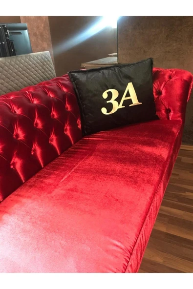 3A Mobilya Elite Chesterfield Koltuk - Resim 4